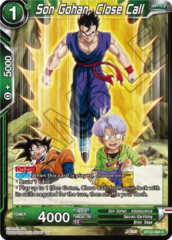 Son Gohan, Close Call - Critical Blow