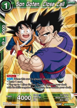Son Goten, Close Call - Critical Blow