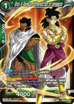 Broly & Paragus, Father and Son of Vengeance - Critical Blow