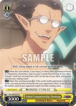 Naked Companionship, Demiurge - Nazarick: Tomb of the Undead Vol.2