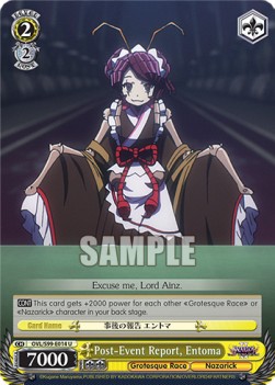 Post-Event Report, Entoma - Nazarick: Tomb of the Undead Vol.2