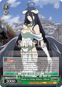 Blade to Strike Rebels, Albedo - Nazarick: Tomb of the Undead Vol.2