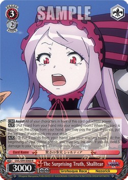 The Surprising Truth, Shalltear (V.1 - Rare) - Nazarick: Tomb of the Undead Vol.2