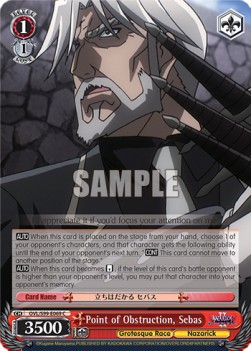 Point of Obstruction, Sebas - Nazarick: Tomb of the Undead Vol.2