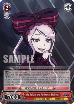 Idle Talk in the Audience, Shalltear - Nazarick: Tomb of the Undead Vol.2