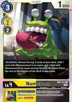 Numemon (RB1-017) - Resurgence Booster