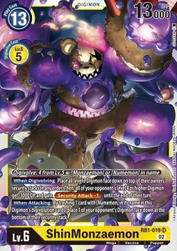 ShinMonzaemon (RB1-019) (V.1) - Resurgence Booster