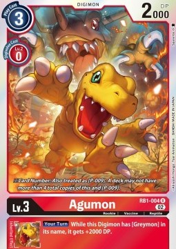 Agumon (P-009) - Resurgence Booster