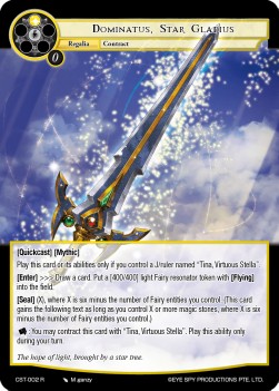 Dominatus, Star Gladius // Tina, Virtuous Stella - Clash of the Star Trees