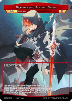 Brandhardt, Blazing Stern - Clash of the Star Trees