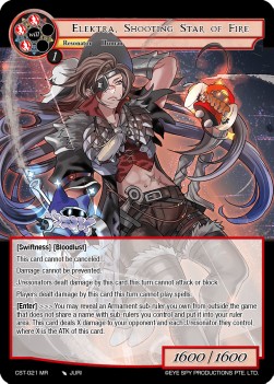 Elektra, Shooting Star of Fire - Clash of the Star Trees