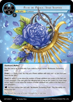 Pluie de Pétale, Star Scepter // Nicklausse, Enchanting Étoile - Clash of the Star Trees