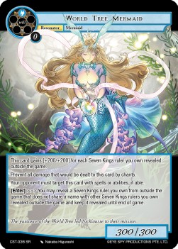 World Tree Mermaid - Clash of the Star Trees