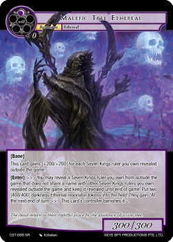 Malefic Tree Ethereal - Clash of the Star Trees
