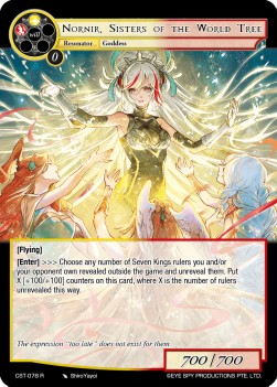 Nornir, Sisters of the World Tree - Clash of the Star Trees