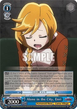 Alone in the City, Enri - Nazarick: Tomb of the Undead Vol.2
