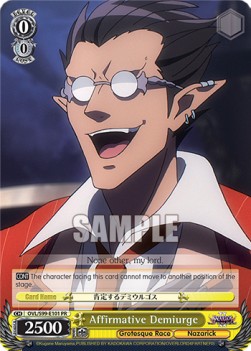 Affirmative Demiurge (V.1 - Promo) - Nazarick: Tomb of the Undead Vol.2