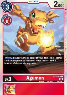 Agumon (BT1-010) - Resurgence Booster
