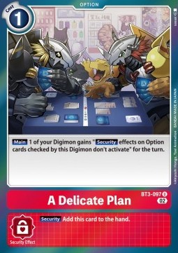 A Delicate Plan (BT3-097) - Resurgence Booster