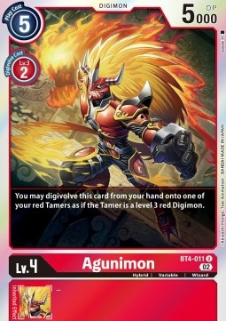 Agunimon (BT4-011) - Resurgence Booster
