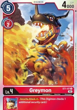 Greymon (ST1-07) - Resurgence Booster