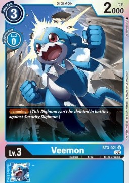 Veemon (BT3-021) - Resurgence Booster