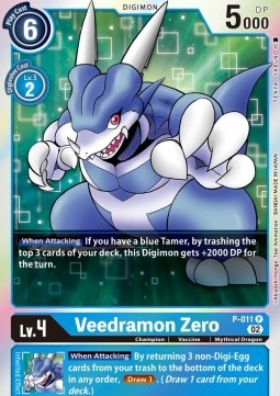 Veedramon Zero (P-011) - Resurgence Booster