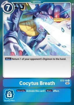 Cocytus Breath (ST2-16) - Resurgence Booster
