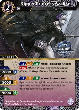Ripper Princess Azalea - Organized Play 2023 Promos