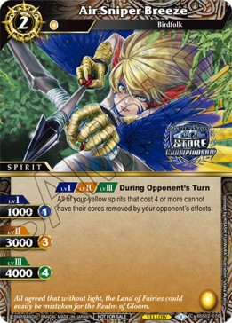 Air Sniper Breeze - Organized Play 2023 Promos