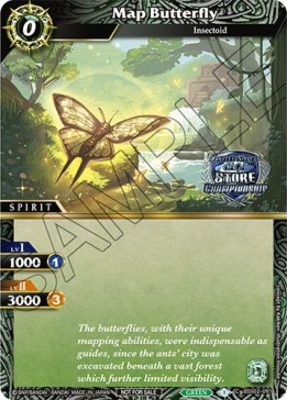 Map Butterfly - Organized Play 2023 Promos