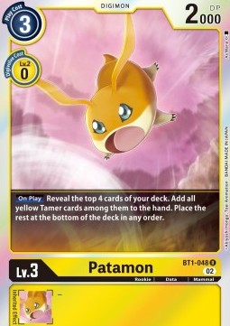 Patamon (BT1-048) - Resurgence Booster