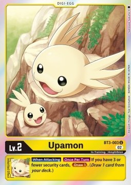 Upamon (BT3-003) - Resurgence Booster
