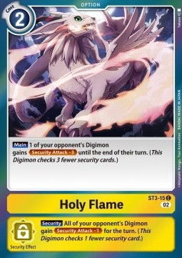 Holy Flame (ST3-15) - Resurgence Booster