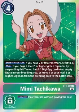 Mimi Tachikawa (BT1-089) - Resurgence Booster