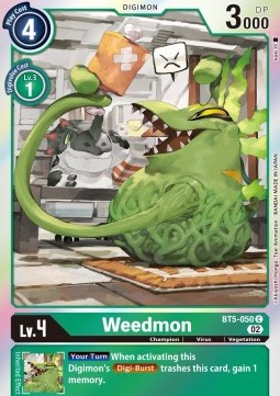 Weedmon (BT5-050) - Resurgence Booster