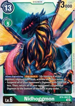 Nidhoggmon (BT4-062) - Resurgence Booster