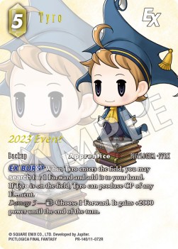 Tyro (11-072) - Promos