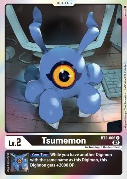 Tsumemon (BT2-006) - Resurgence Booster