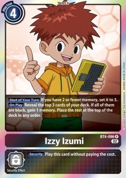 Izzy Izumi (BT4-096) - Resurgence Booster