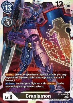 Craniamon (BT3-075) - Resurgence Booster