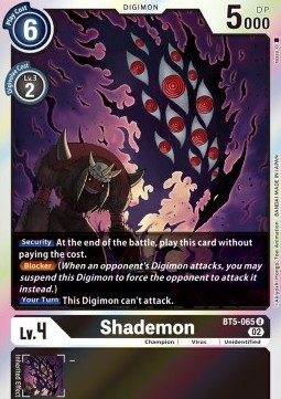 Shademon (BT5-065) - Resurgence Booster