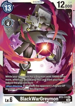 BlackWarGreymon (BT2-112) - Resurgence Booster