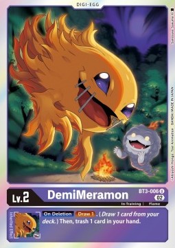 DemiMeramon (BT3-006) - Resurgence Booster