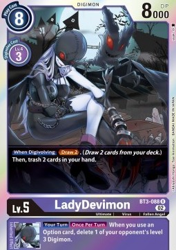 LadyDevimon (BT3-088) - Resurgence Booster