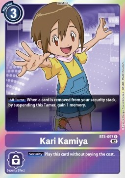 Kari Kamiya (BT4-097) - Resurgence Booster