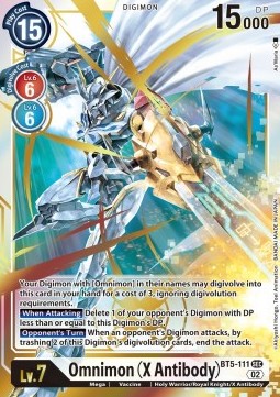 Omnimon (X Antibody) (BT5-111) - Resurgence Booster