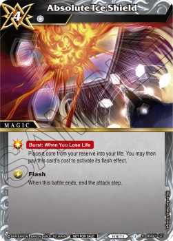 Absolute Ice Shield - Organized Play 2023 Promos