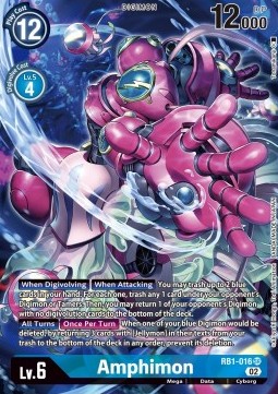 Amphimon (RB1-016) (V.2) - Resurgence Booster