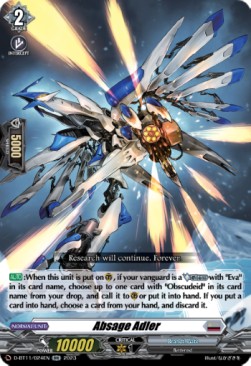 Absage Adler [D-Format] (V.1 - Double Rare) - Clash of the Heroes